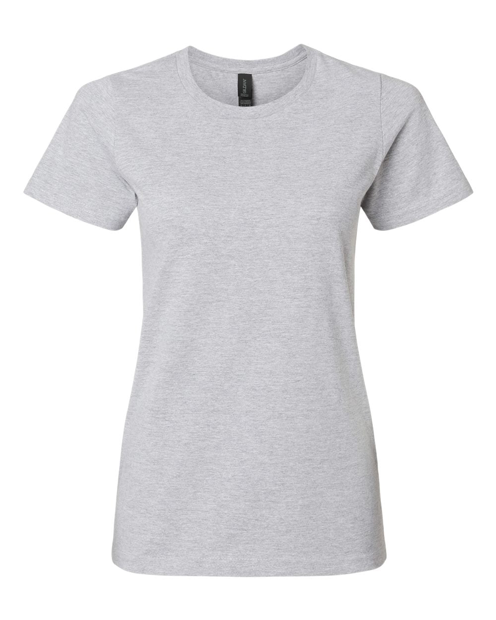 Gildan 65000L — Women's Softstyle® Midweight T-Shirt — Sport Grey (flat)