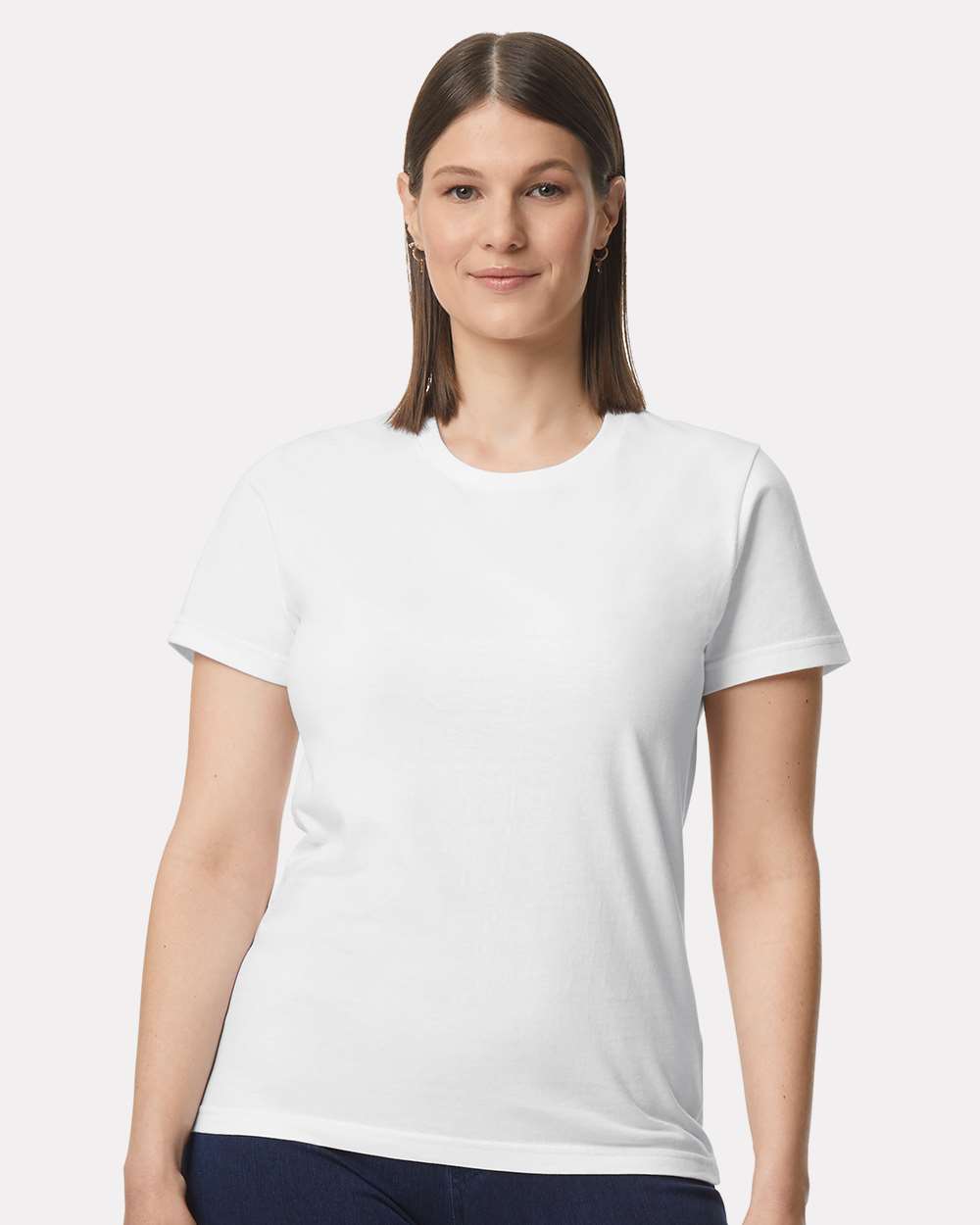Gildan 65000L — Women's Softstyle® Midweight T-Shirt — White