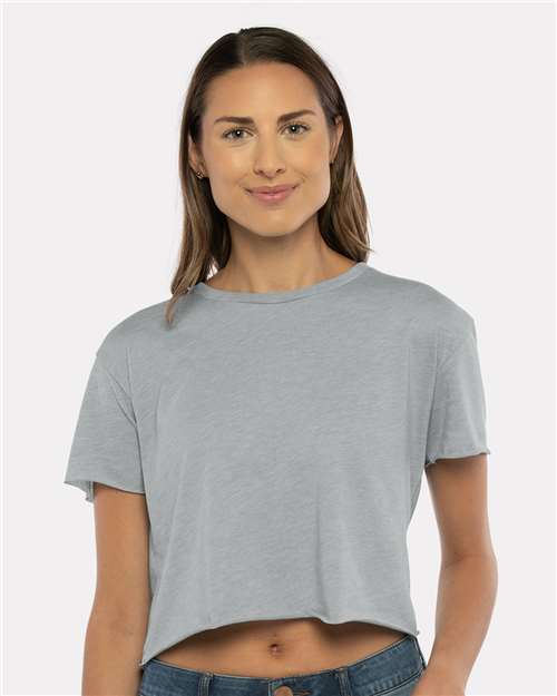 Next Level 5080 - Women's Festival Crop Top - Heather Grey