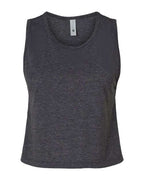Next Level 5083 - Women's Festival Crop Tank - Charcoal