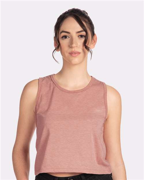 Next Level 5083 - Women's Festival Crop Tank - Desert Pink