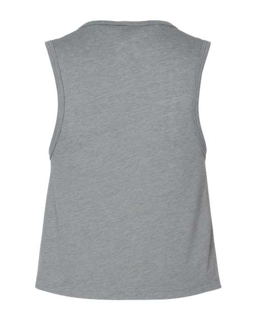 Next Level 5083 - Women's Festival Crop Tank - Heather Grey