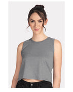 Next Level 5083 - Women's Festival Crop Tank - Heather Grey