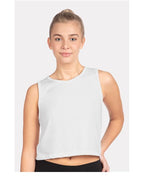 Next Level 5083 - Women's Festival Crop Tank - White