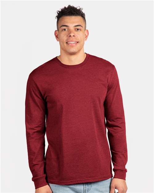 Next Level 6211 - Unisex CVC Long Sleeve T-Shirt - Cardinal