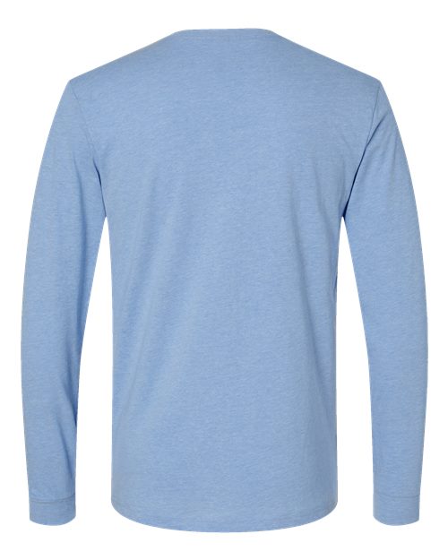 Next Level 6211 - Unisex CVC Long Sleeve T-Shirt - Heather Columbia Blue