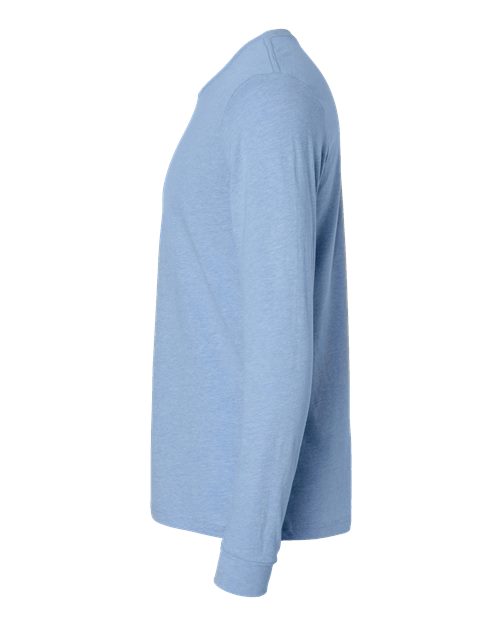 Next Level 6211 - Unisex CVC Long Sleeve T-Shirt - Heather Columbia Blue
