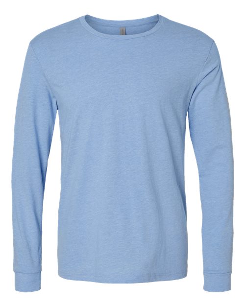 Next Level 6211 - Unisex CVC Long Sleeve T-Shirt - Heather Columbia Blue