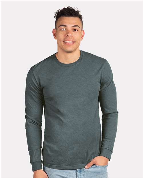 Next Level 6211 - Unisex CVC Long Sleeve T-Shirt - Indigo