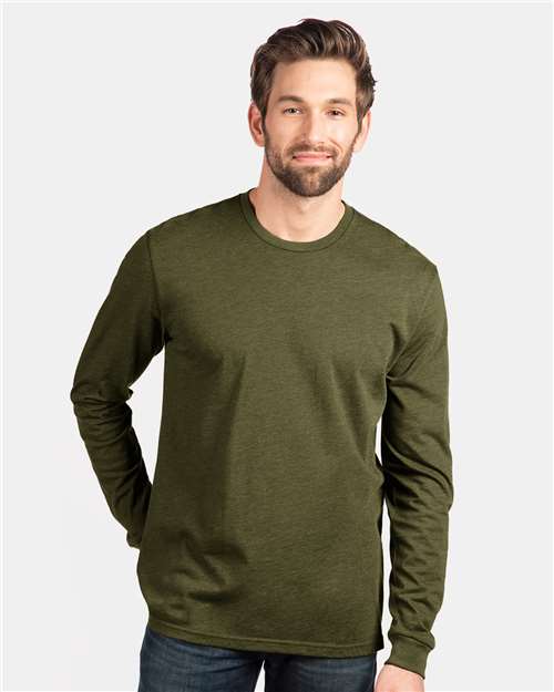 Next Level 6211 - Unisex CVC Long Sleeve T-Shirt - Military Green