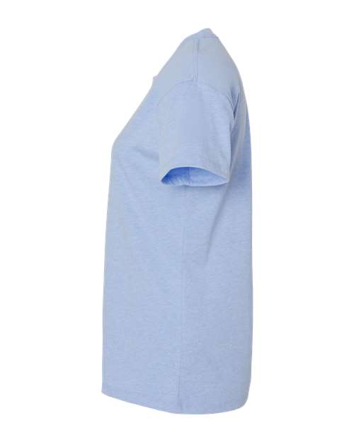 Next Level 6600 - Women's CVC Relaxed T-Shirt - Heather Columbia Blue