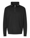 Next Level 9643 - Unisex Fleece Quarter-Zip Pullover - Black