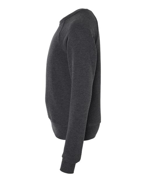 BELLA + CANVAS 3901Y - Youth Sponge Fleece Crewneck Sweatshirt - Dark Grey Heather