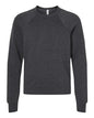 BELLA + CANVAS 3901Y - Youth Sponge Fleece Crewneck Sweatshirt - Dark Grey Heather
