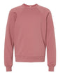 BELLA + CANVAS 3901Y - Youth Sponge Fleece Crewneck Sweatshirt - Mauve