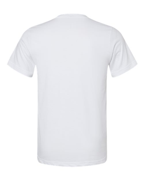 BELLA + CANVAS 3005CVC - Unisex Heather CVC V-Neck Tee - Solid White Blend
