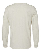 BELLA + CANVAS 3513 - Unisex Triblend Long Sleeve Tee - Oatmeal Triblend