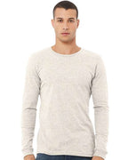BELLA + CANVAS 3513 - Unisex Triblend Long Sleeve Tee - Oatmeal Triblend