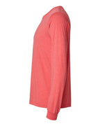 BELLA + CANVAS 3513 - Unisex Triblend Long Sleeve Tee - Red Triblend