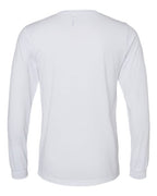 BELLA + CANVAS 3513 - Unisex Triblend Long Sleeve Tee - Solid White Triblend