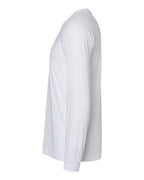 BELLA + CANVAS 3513 - Unisex Triblend Long Sleeve Tee - Solid White Triblend