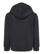 BELLA + CANVAS 3739T — Toddler Sponge Fleece Full-Zip Hoodie Sweatshirt — Black (flat)