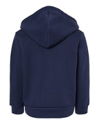 BELLA + CANVAS 3739T — Toddler Sponge Fleece Full-Zip Hoodie Sweatshirt — Navy (flat)