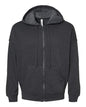 BELLA + CANVAS 3759 - Unisex Sponge Fleece DTM Full-Zip Hoodie Sweatshirt - Dark Grey Heather