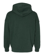 BELLA + CANVAS 3759 - Unisex Sponge Fleece DTM Full-Zip Hoodie Sweatshirt - Heather Forest