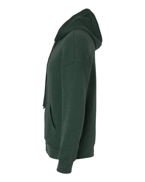 BELLA + CANVAS 3759 - Unisex Sponge Fleece DTM Full-Zip Hoodie Sweatshirt - Heather Forest