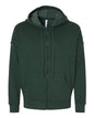 BELLA + CANVAS 3759 - Unisex Sponge Fleece DTM Full-Zip Hoodie Sweatshirt - Heather Forest