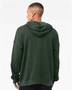 BELLA + CANVAS 3759 - Unisex Sponge Fleece DTM Full-Zip Hoodie Sweatshirt - Heather Forest