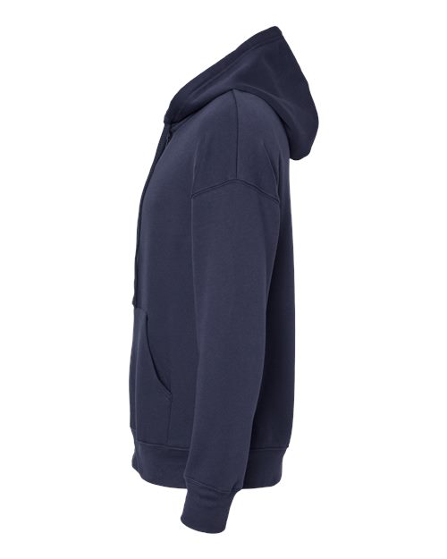 BELLA + CANVAS 3759 - Unisex Sponge Fleece DTM Full-Zip Hoodie Sweatshirt - Navy