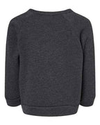 BELLA + CANVAS 3901T - Toddler Sponge Fleece Raglan Crewneck Sweatshirt