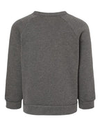 BELLA + CANVAS 3901T - Toddler Sponge Fleece Raglan Crewneck Sweatshirt BELLA + CANVAS