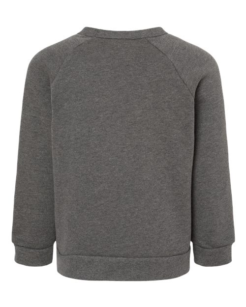 BELLA + CANVAS 3901T - Toddler Sponge Fleece Raglan Crewneck Sweatshirt BELLA + CANVAS