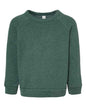 BELLA + CANVAS 3901T - Toddler Sponge Fleece Raglan Crewneck Sweatshirt
