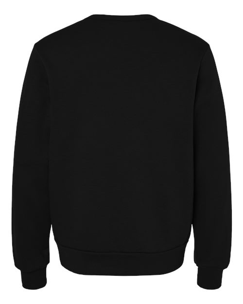 BELLA + CANVAS 3911 - Unisex Sponge Fleece Classic Crewneck Sweatshirt - Black