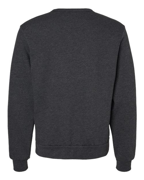 BELLA + CANVAS 3911 - Unisex Sponge Fleece Classic Crewneck Sweatshirt - Dark Grey Heather