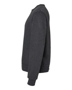 BELLA + CANVAS 3911 - Unisex Sponge Fleece Classic Crewneck Sweatshirt - Dark Grey Heather