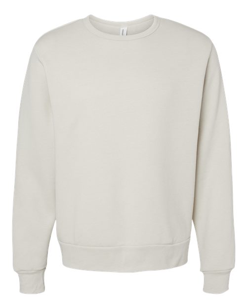 BELLA + CANVAS 3911 - Unisex Sponge Fleece Classic Crewneck Sweatshirt - Heather Dust