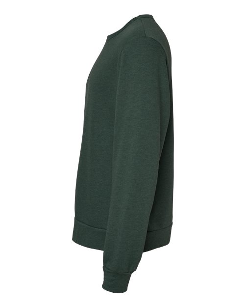 BELLA + CANVAS 3911 - Unisex Sponge Fleece Classic Crewneck Sweatshirt - Heather Forest