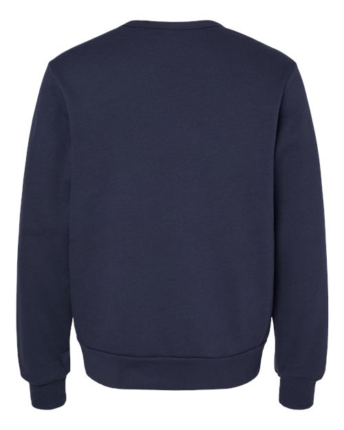 BELLA + CANVAS 3911 - Unisex Sponge Fleece Classic Crewneck Sweatshirt - Navy