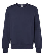BELLA + CANVAS 3911 - Unisex Sponge Fleece Classic Crewneck Sweatshirt - Navy
