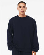 BELLA + CANVAS 3911 - Unisex Sponge Fleece Classic Crewneck Sweatshirt - Navy