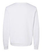 BELLA + CANVAS 3911 - Unisex Sponge Fleece Classic Crewneck Sweatshirt - White
