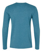 BELLA + CANVAS 6500 - Womens Jersey Long Sleeve Tee - Heather Deep Teal