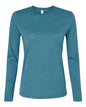 BELLA + CANVAS 6500 - Womens Jersey Long Sleeve Tee - Heather Slate
