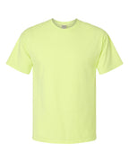 ComfortWash by Hanes GDH100 - Men's Garment-Dyed T-Shirt — Chic Lime (flat)