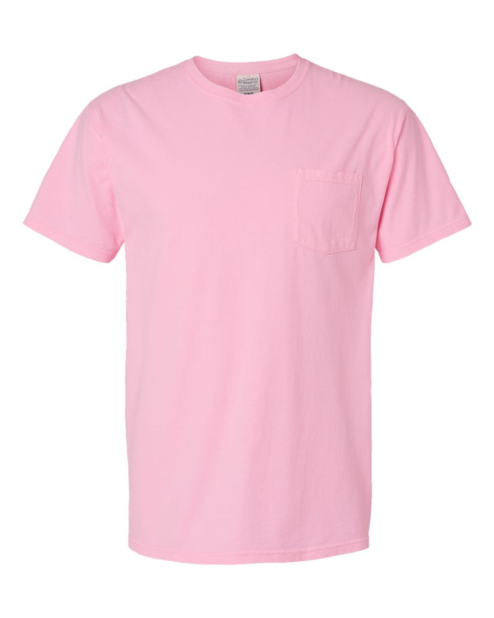 ComfortWash by Hanes GDH150 - Unisex Garment-Dyed Pocket T-Shirt — Cotton Candy (flat)